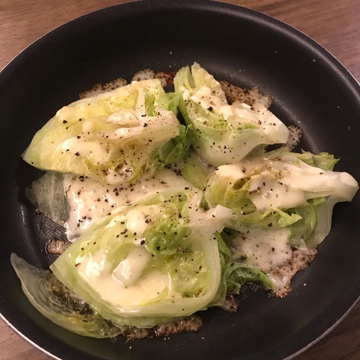 超簡単!レタスのチーズ焼き
